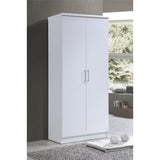 2-Door Armoire with 4-Shelves