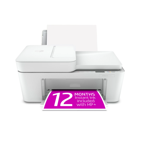 HP DeskJet 4175e All-in-One Wireless Color Inkjet Printer with 12 Months Instant Ink Included with HP+