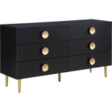 Contemporary Metal Dresser