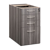 Aberdeen Series 4 Drawer File Cabinet in Gray Steel