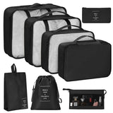 Livhil 8Pcs Packing Cubes, Suitcase Organizer Bags Set Packing Cubes for Travel Luggage