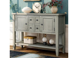 Cambridge Series Buffet Sideboard Console Table with Bottom Shelf