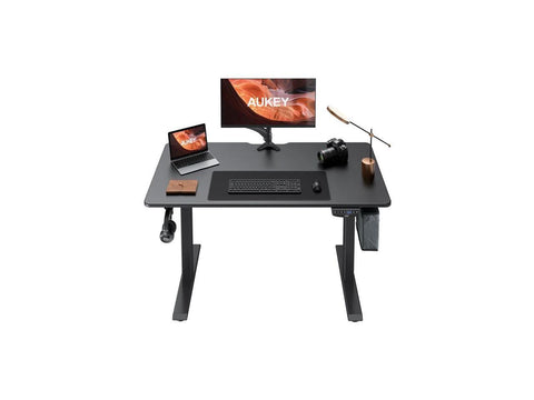 Dual Motors Height-Adjustable Electric Standing Desk 48" x 24'', Black S-D01