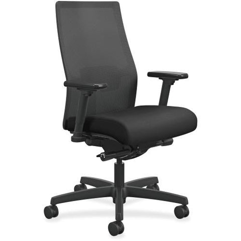 HON Ignition Mesh Back Task Chair, Fabric Seat - 5-star Base