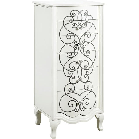 jewelry Armoire in Vanilla