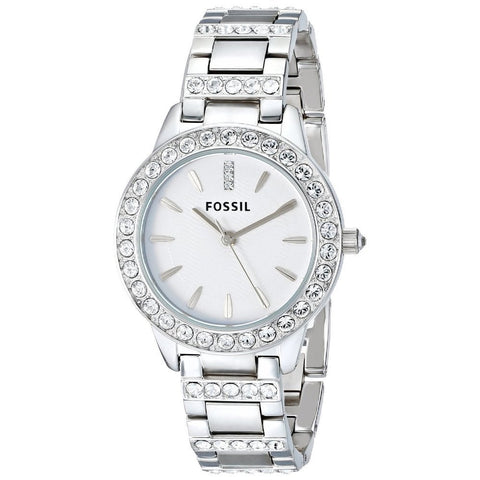 Fossil Women's 'Glitz' Crystal Stainless Steel Watch