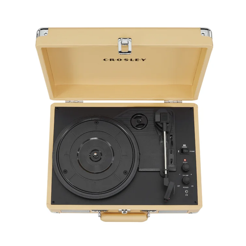 Portable 3 - Speed Turntable Decorative Record Player with Bluetooth
