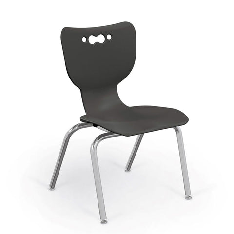Balt® Hierarchy 16" Plastic Classroom Chair - Set of 5 - Black