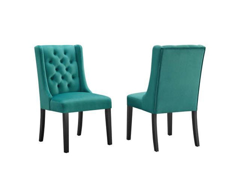 Baronet Performance Velvet Dining Chairs - Set of 2