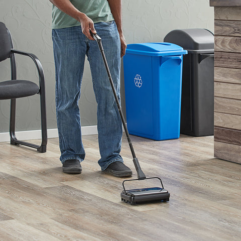 Lavex Janitorial 9" Single Brush Floor Sweeper