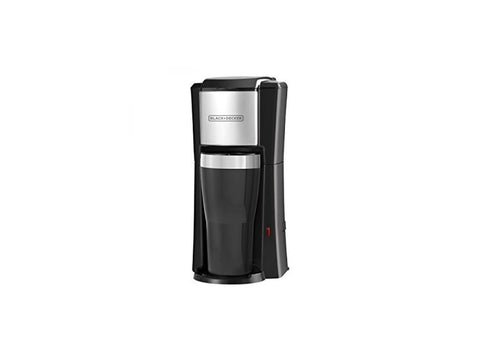 BLACK+DECKER CM618 Single Serve Coffee Maker, Black