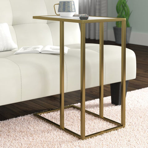 Jorgensen Asymmetrical Modern End Table