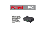 Fanvil PA2 SIP Video Intercom and Paging Gateway