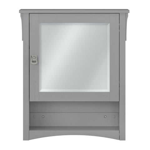 Bathroom Medicine Cabinet with Mirror in Cape Cod Gray - Engineered Wood