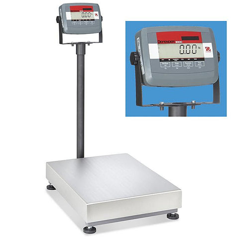 Ohaus Defender® 3000 Digital Scale - 132 lbs x .02 lb