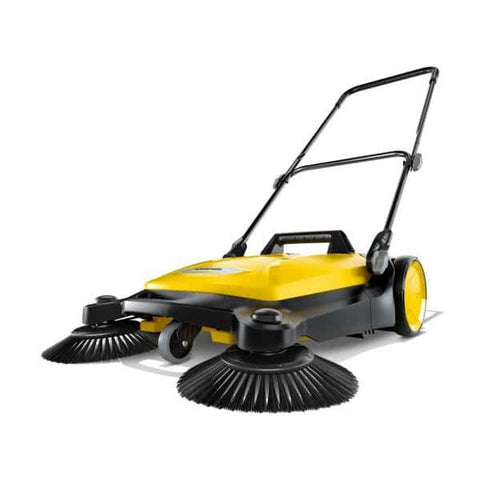 Twin Walk-Behind Outdoor Hand Push Sweeper