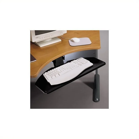 Articulating Keyboard Tray with Galaxy Finish