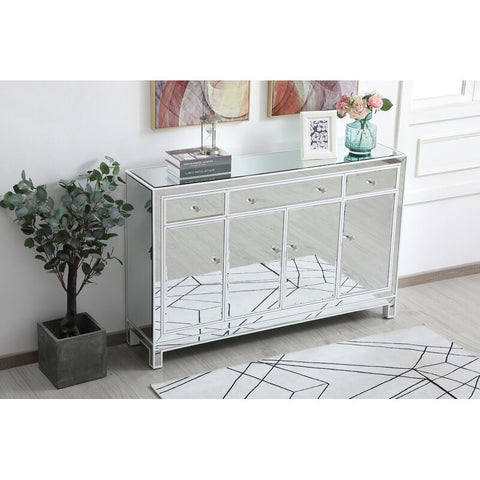 Evie 56" Wide 3 Drawer Credenza