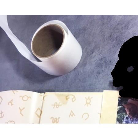 BOOK ATTACHING TAPE 1/2"WX2 1/2"L 2400 PCS/RL 2 rolls pack