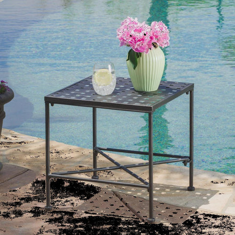 Petra Outdoor End Table by Christopher Knight Home