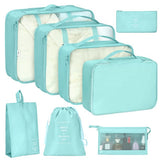 Livhil 8Pcs Packing Cubes, Suitcase Organizer Bags Set Packing Cubes for Travel Luggage
