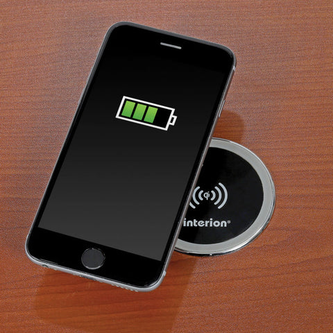 Interion® Wireless Qi Smartphone Charger