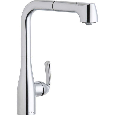 Elkay LKGT2041CR, Gourmet Pull-Out Kitchen Faucet, Chrome, Single Lever Handle
