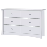 Storkcraft Crescent 6 Drawer Dresser