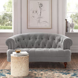 Anderson Chesterfield 69" Rolled Arm Loveseat