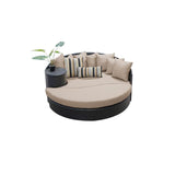 Belle Circular Sun Bed - Outdoor Wicker Patio Furniture