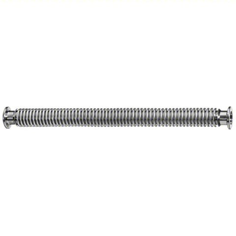 Tubing: Flex, 304 Stainless Steel, For 1 in Tube OD, 1.5625 in Flange Outside Dia
