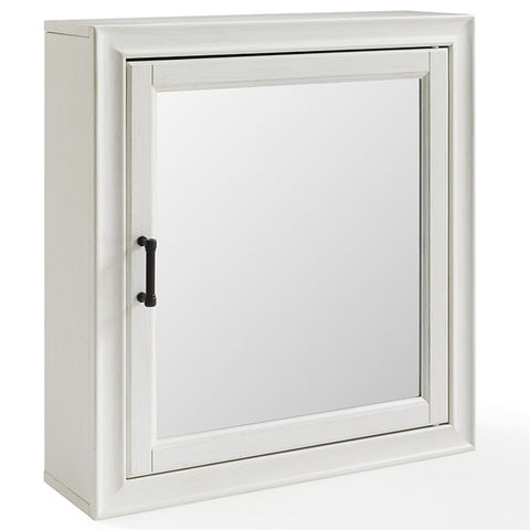 Mirror Medicine Cabinet in Vintage White