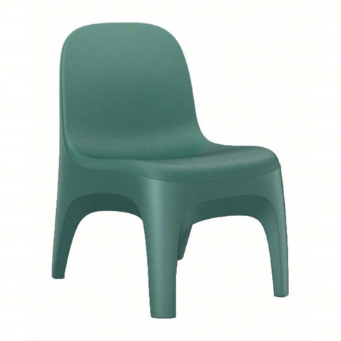 Crew Armless Chair Floor Mount 22 in Wd, 26 in Lg, 32 in Ht, 500 lb Wt Capacity