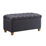 Tufted Storage Bench