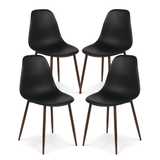 Edgemod Landon Sculpted Dining Chair (Set of 4)