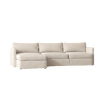 Leisure 121" Sectional left hand facing