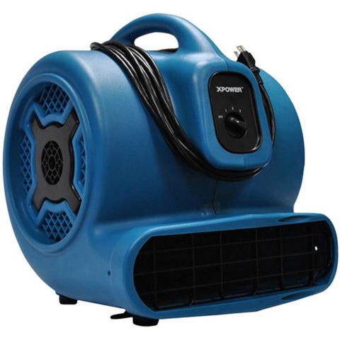 XPOWER Stackable Air Mover, 4 Positions 3 Speeds 1 HP - X-830