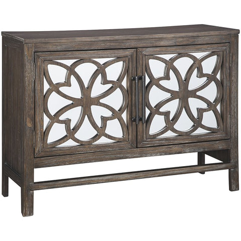 2 Door Accent Buffet in Antique Brown