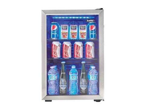 Danby 95-Can 2.6 Cu. Ft. Beverage Center Mini Fridge Refrigerator