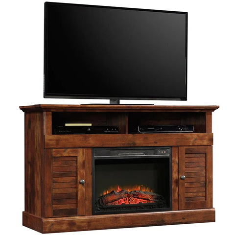 52" Fireplace TV Stand in Curado Cherry