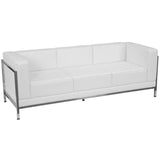 Flash Furniture Leather Reception Sofa