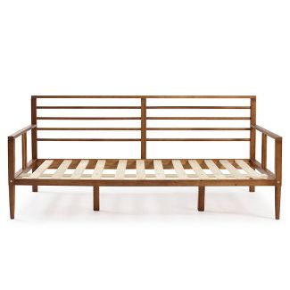 Mid Century Modern Solid Wood Spindle Daybed - Saracina Home