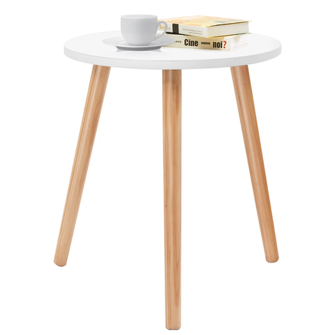 Modern Round Coffee Tea Side Sofa Table Living Room Furniture Home Decor