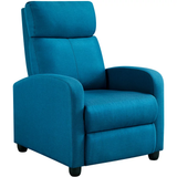 Upholstered Fabric Sofa Recliner Chair