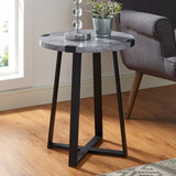 Enrique Cross Legs End Table