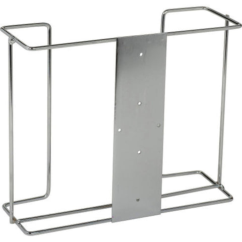 Double Glove Box Holder, Wire Steel, 11-15/16"W x 3-13/16"D x 9-1/2"H