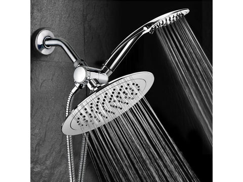 Razor™ High Fashion 8-inch Slimline Design 3-Way Rainfall Shower Combo