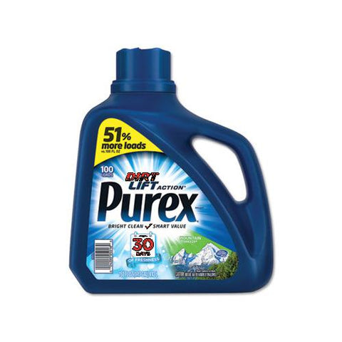 Purex Liquid Laundry Detergent, Mountain Breeze, 150 oz Bottle,