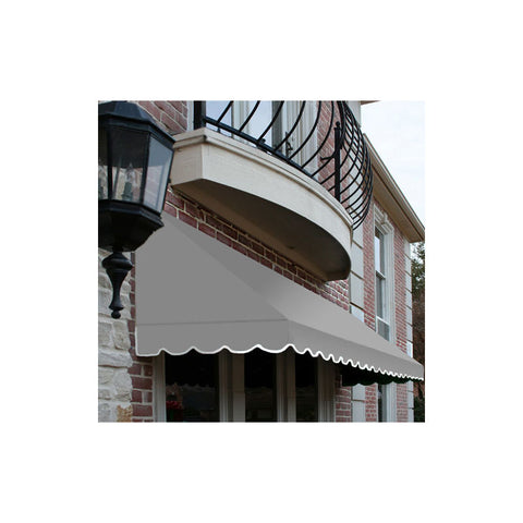 Awntech RF22-4G, Window/Entry Awning 4' 4-1/2" W x 2'D x 2' 7"H Gray