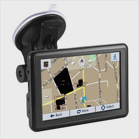 GPS Navigation for Car 5 Inch Car GPS Navigation System 8GB Voice Navigation with Lifetime Maps, Spoken Turn-By-Turn Directions